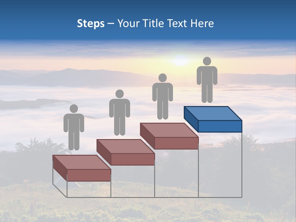 Tent Heaven Wonderful PowerPoint Template