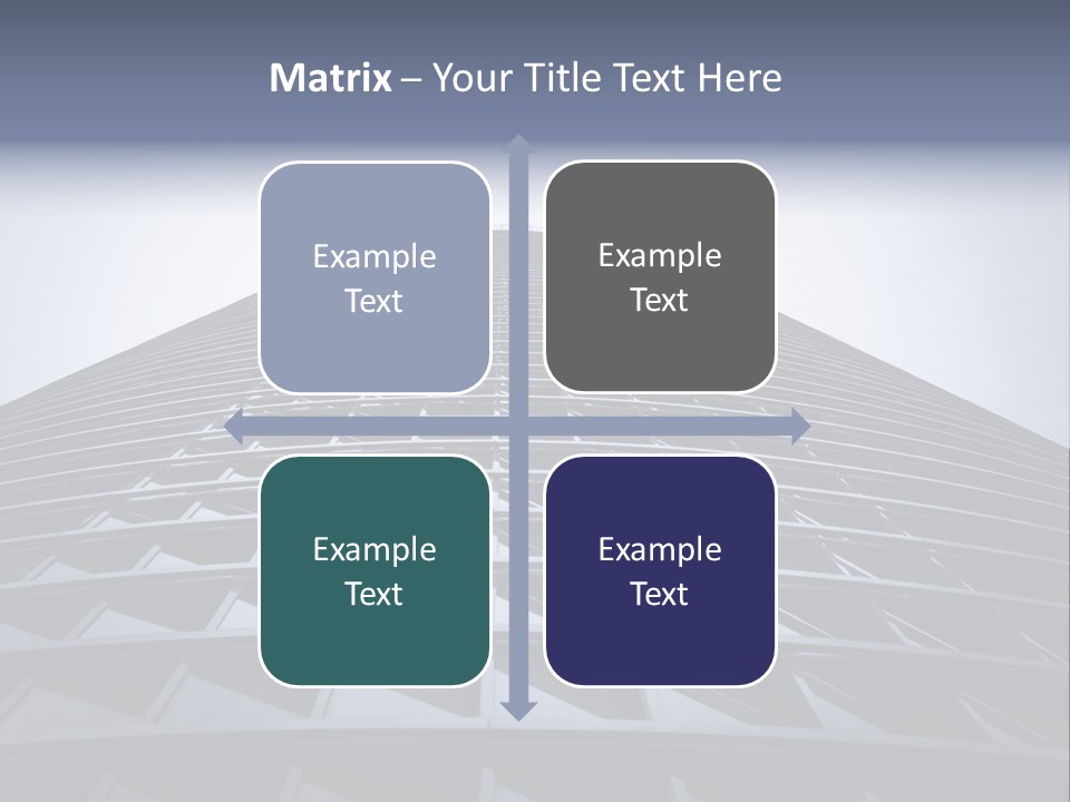 Cityscape Modern Hotel PowerPoint Template