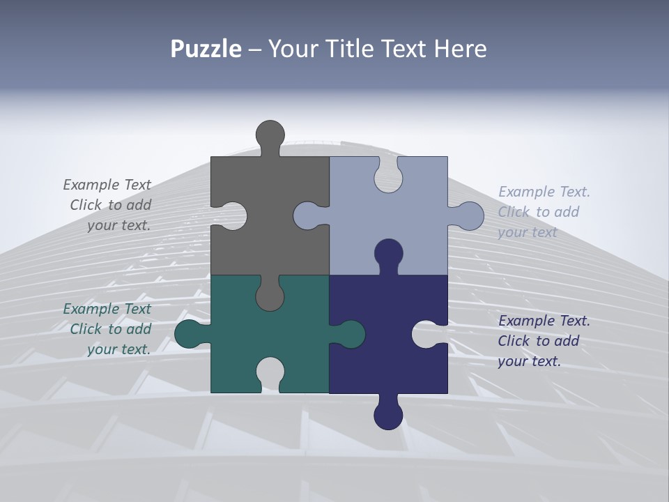 Cityscape Modern Hotel PowerPoint Template