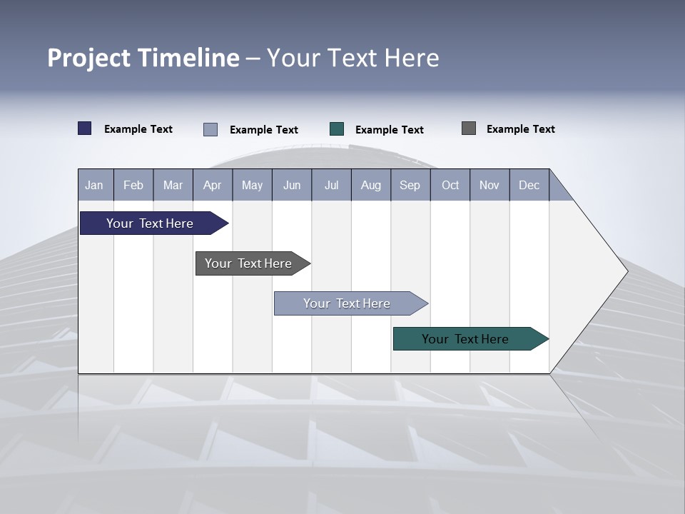 Cityscape Modern Hotel PowerPoint Template