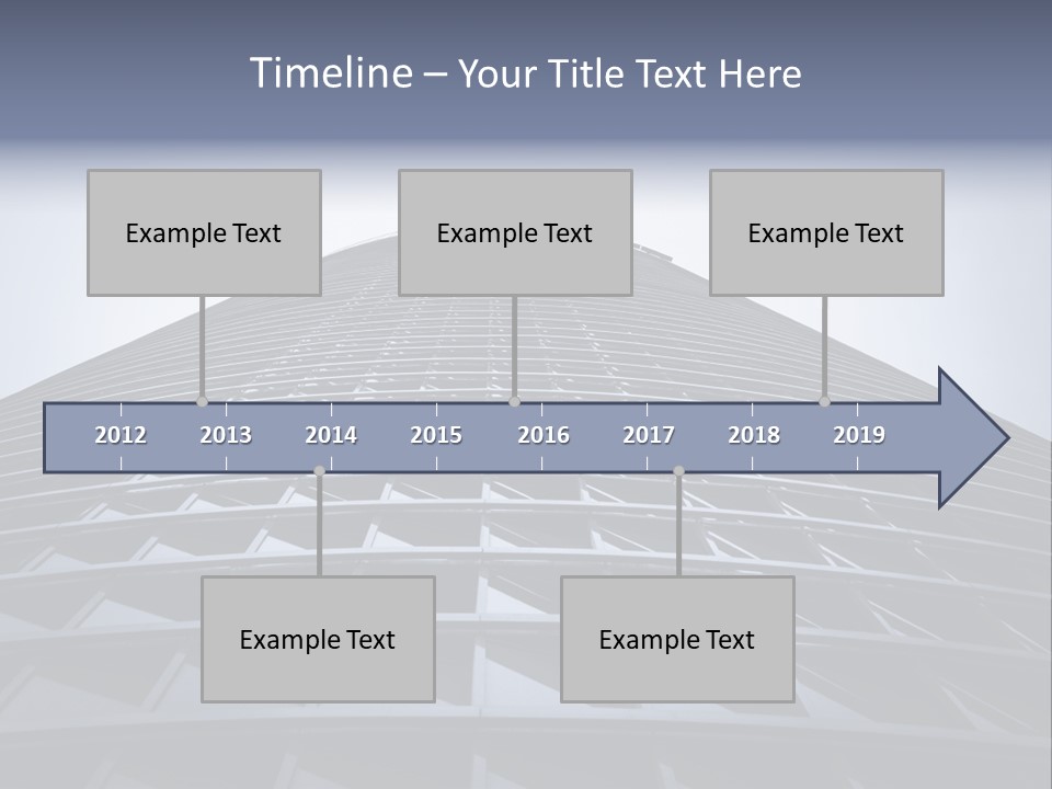 Cityscape Modern Hotel PowerPoint Template