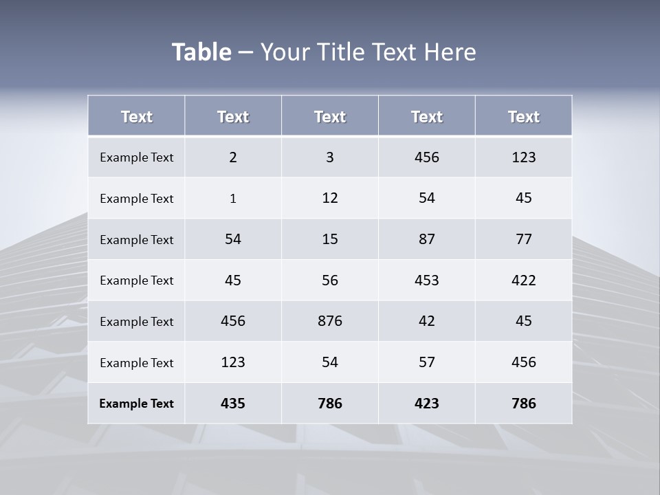 Cityscape Modern Hotel PowerPoint Template
