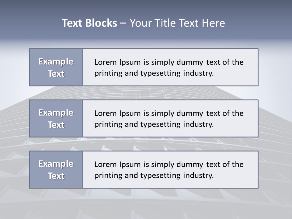 Cityscape Modern Hotel PowerPoint Template