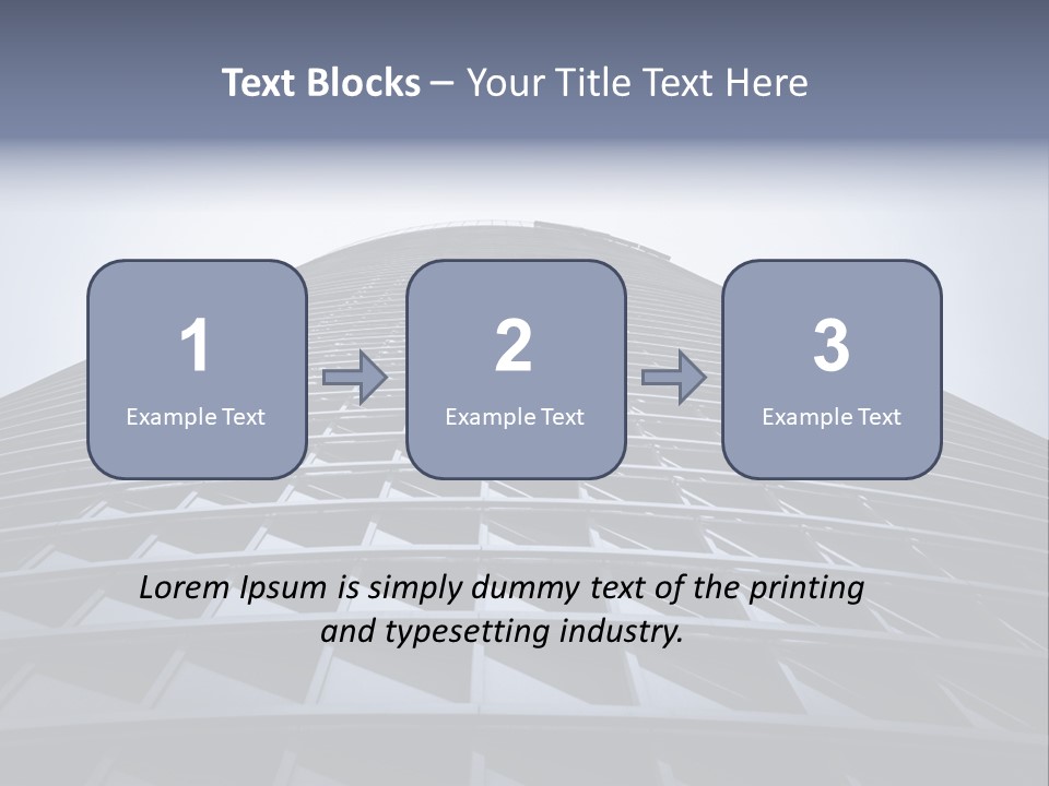 Cityscape Modern Hotel PowerPoint Template