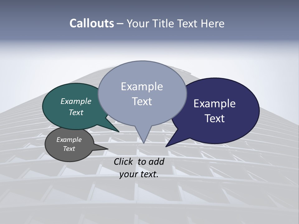 Cityscape Modern Hotel PowerPoint Template