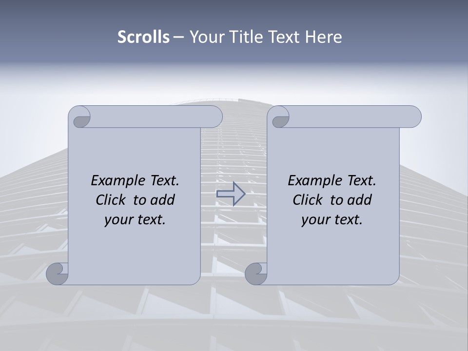 Cityscape Modern Hotel PowerPoint Template