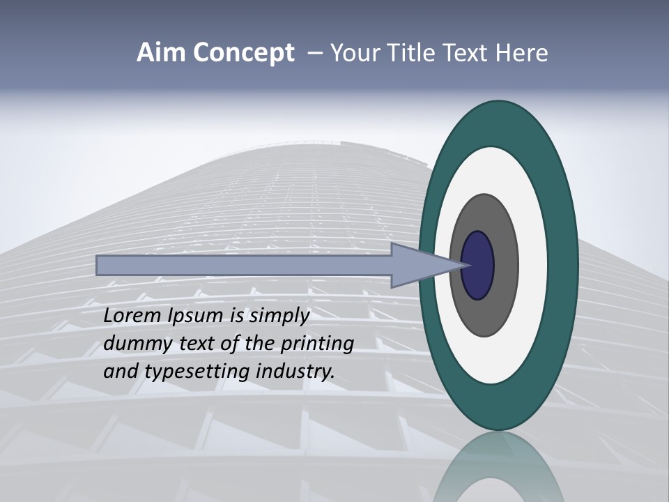 Cityscape Modern Hotel PowerPoint Template