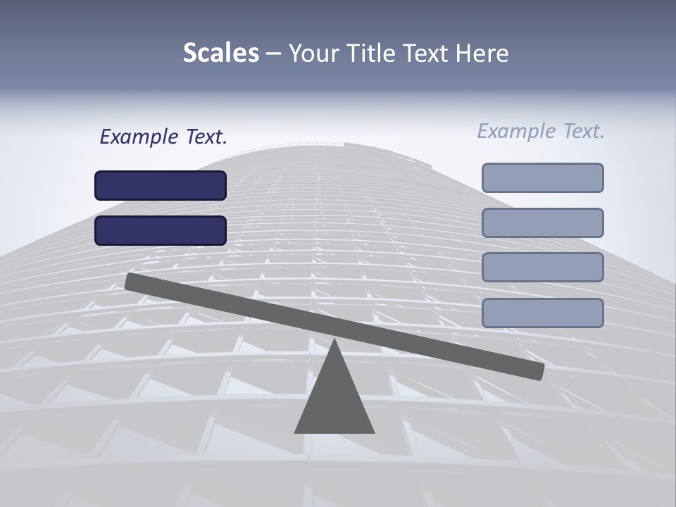 Cityscape Modern Hotel PowerPoint Template
