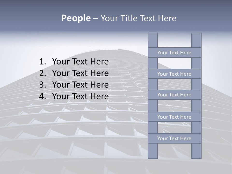 Cityscape Modern Hotel PowerPoint Template