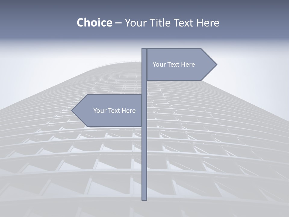 Cityscape Modern Hotel PowerPoint Template