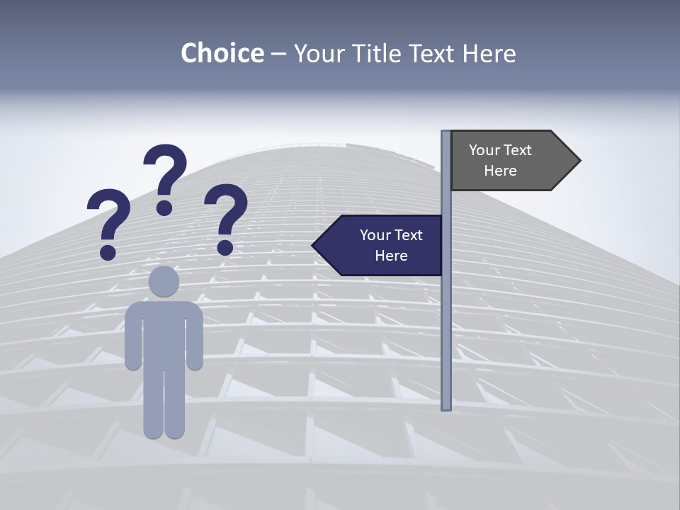 Cityscape Modern Hotel PowerPoint Template