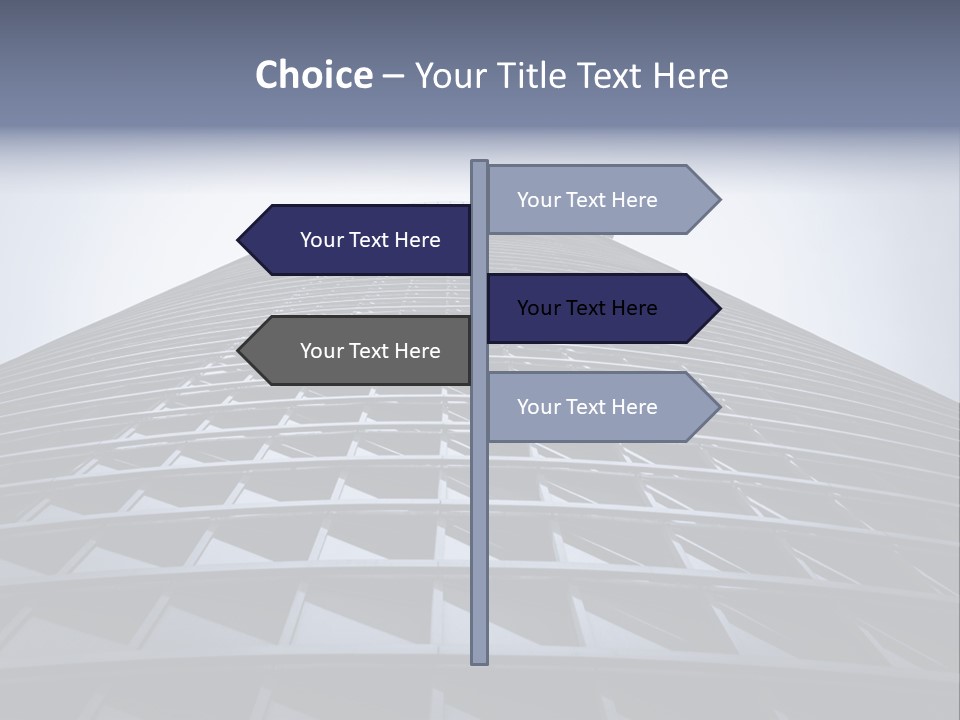 Cityscape Modern Hotel PowerPoint Template