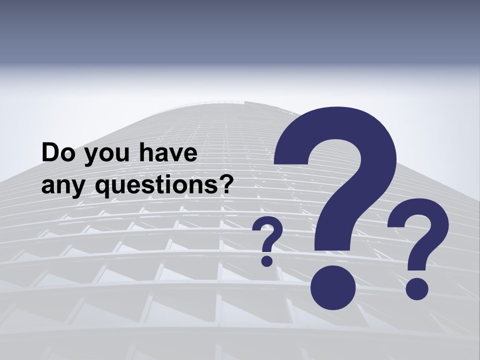 Cityscape Modern Hotel PowerPoint Template