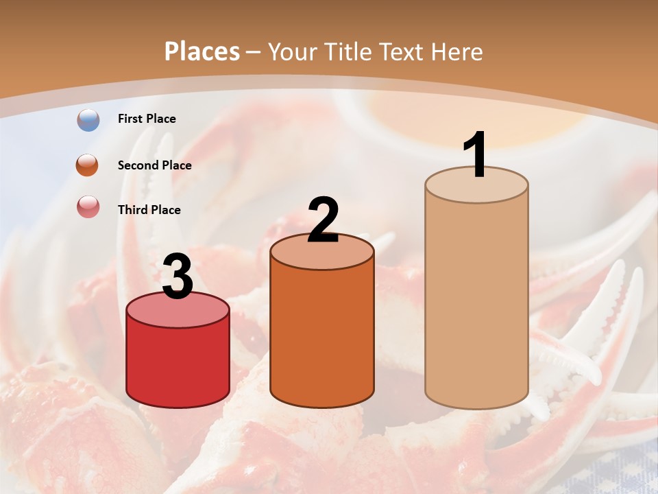 Blue Tasty Dish PowerPoint Template