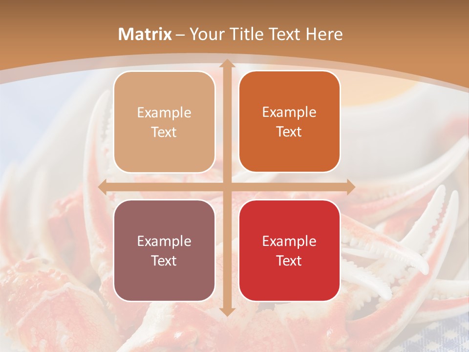 Blue Tasty Dish PowerPoint Template