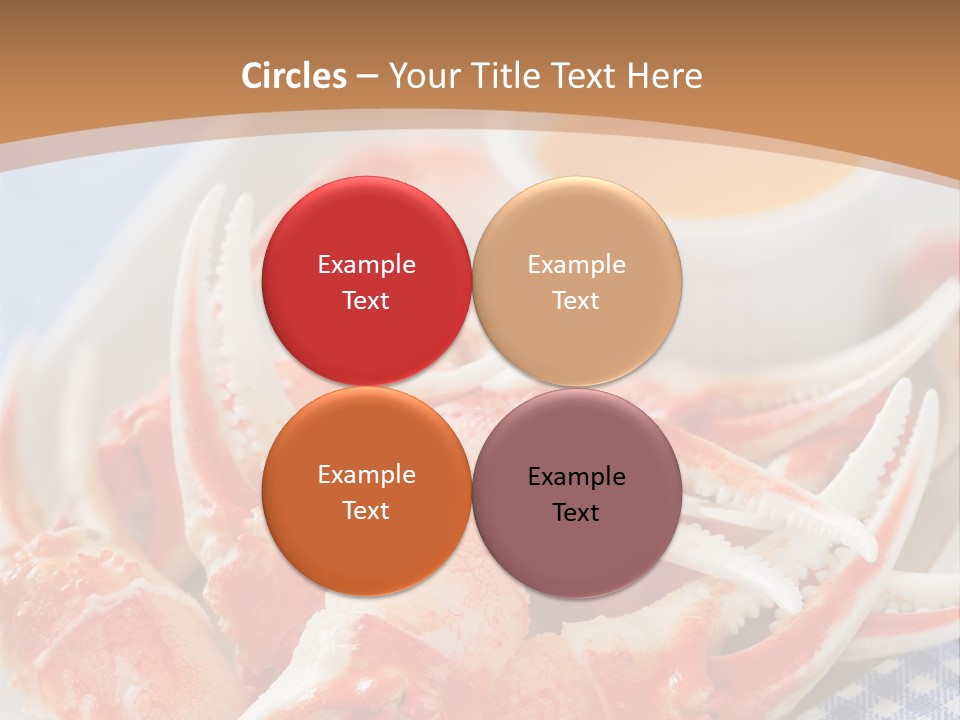 Blue Tasty Dish PowerPoint Template