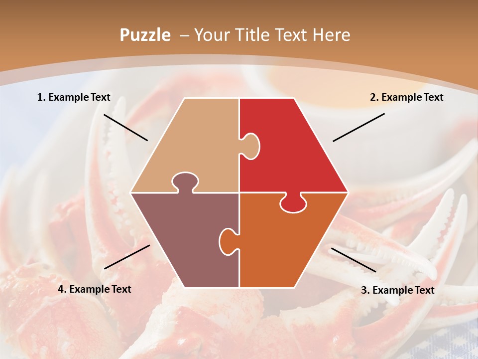 Blue Tasty Dish PowerPoint Template