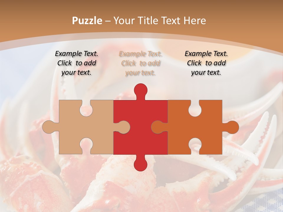 Blue Tasty Dish PowerPoint Template