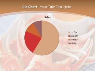 Blue Tasty Dish PowerPoint Template