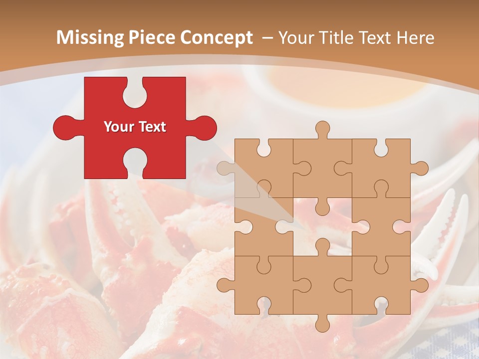 Blue Tasty Dish PowerPoint Template