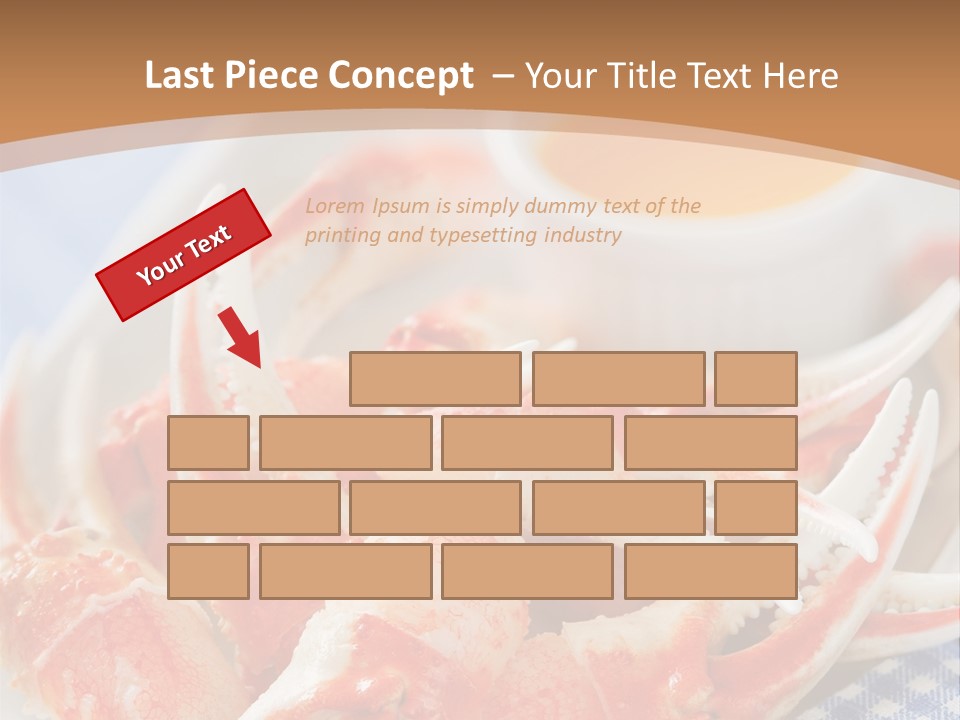 Blue Tasty Dish PowerPoint Template