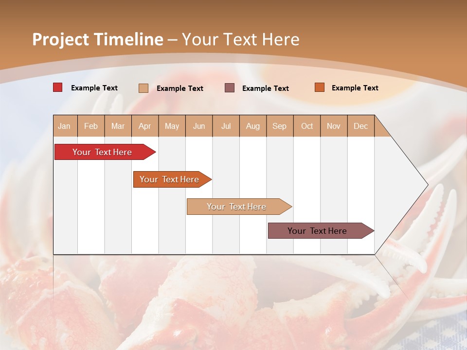 Blue Tasty Dish PowerPoint Template