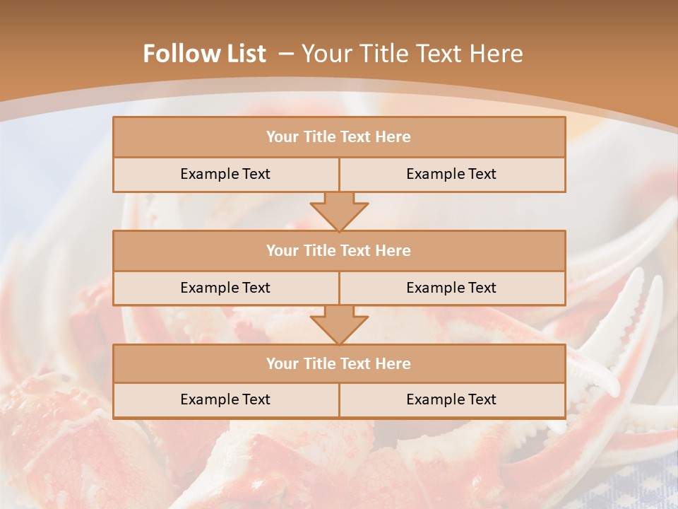 Blue Tasty Dish PowerPoint Template