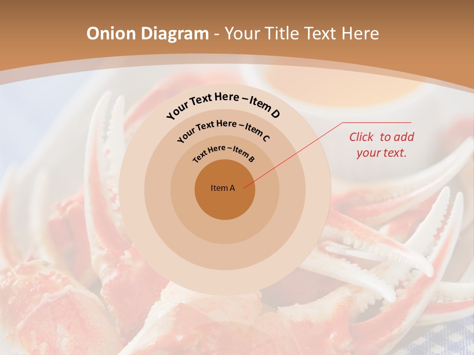 Blue Tasty Dish PowerPoint Template