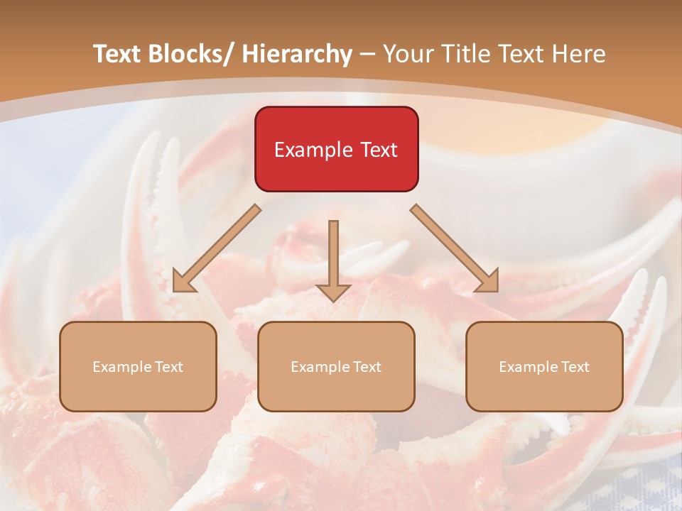 Blue Tasty Dish PowerPoint Template