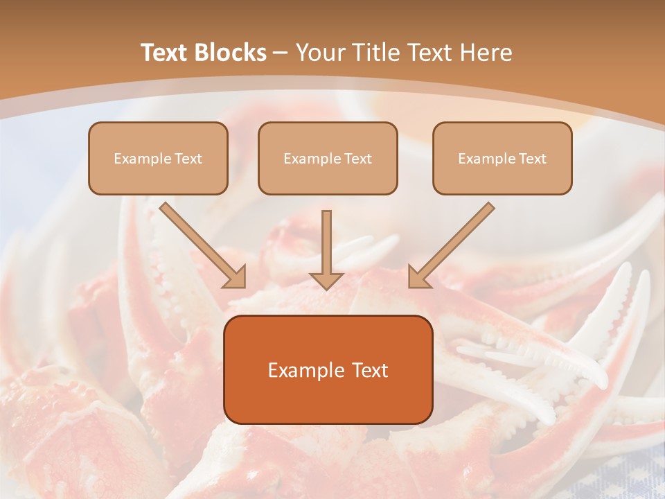 Blue Tasty Dish PowerPoint Template