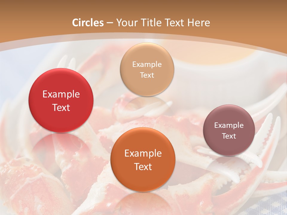 Blue Tasty Dish PowerPoint Template