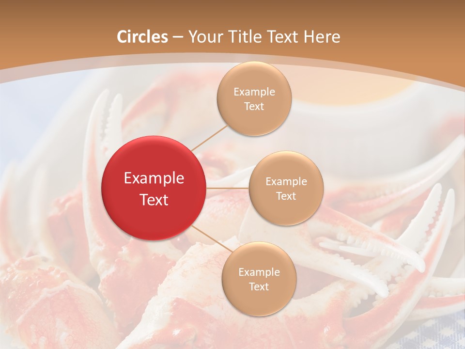 Blue Tasty Dish PowerPoint Template