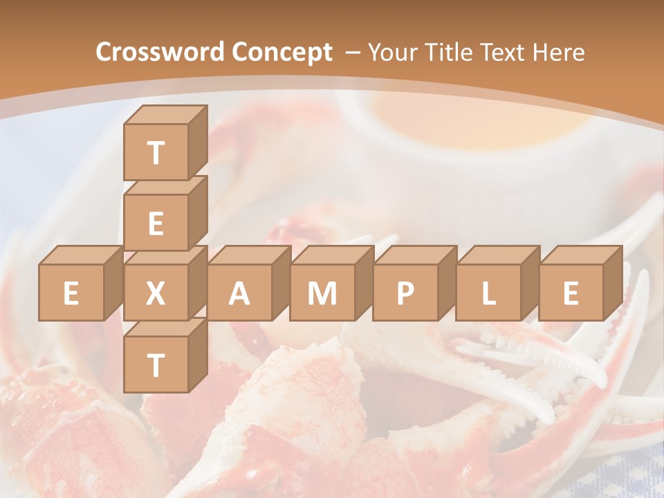 Blue Tasty Dish PowerPoint Template