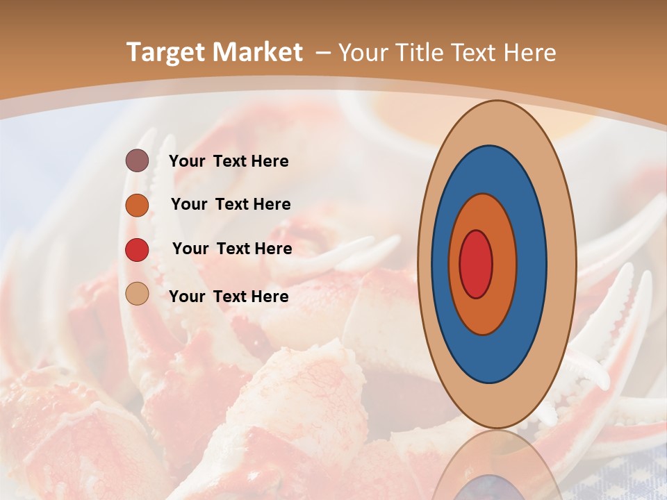 Blue Tasty Dish PowerPoint Template