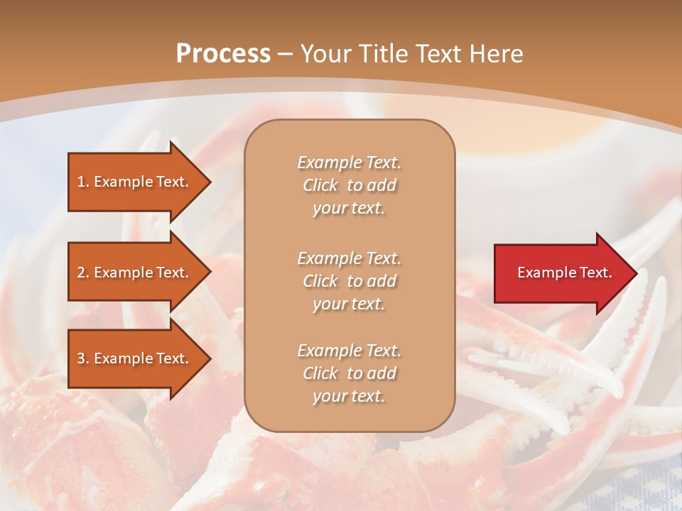 Blue Tasty Dish PowerPoint Template