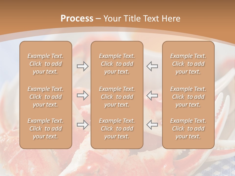 Blue Tasty Dish PowerPoint Template