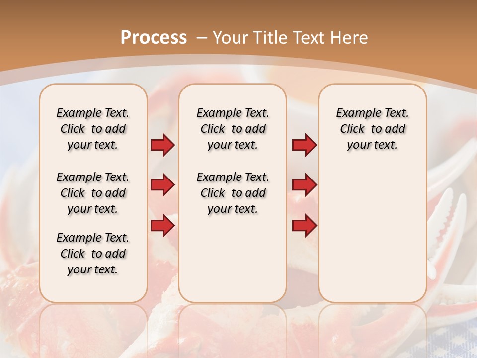 Blue Tasty Dish PowerPoint Template