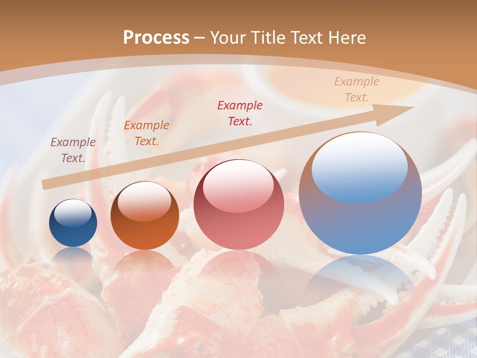 Blue Tasty Dish PowerPoint Template