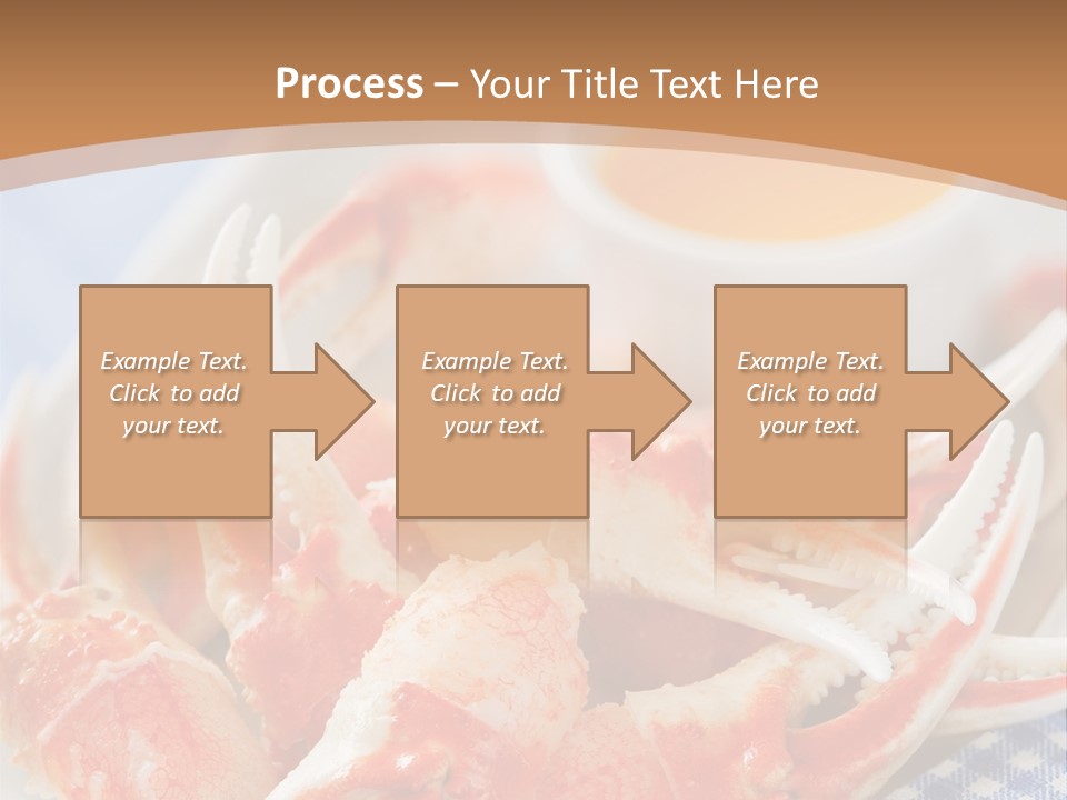 Blue Tasty Dish PowerPoint Template