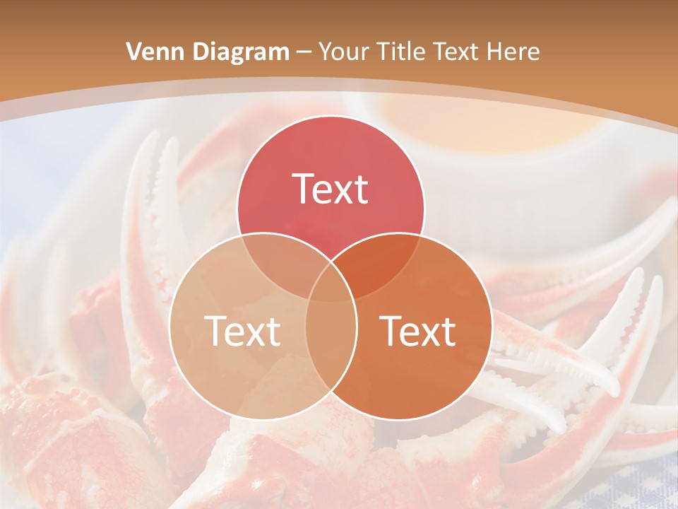 Blue Tasty Dish PowerPoint Template