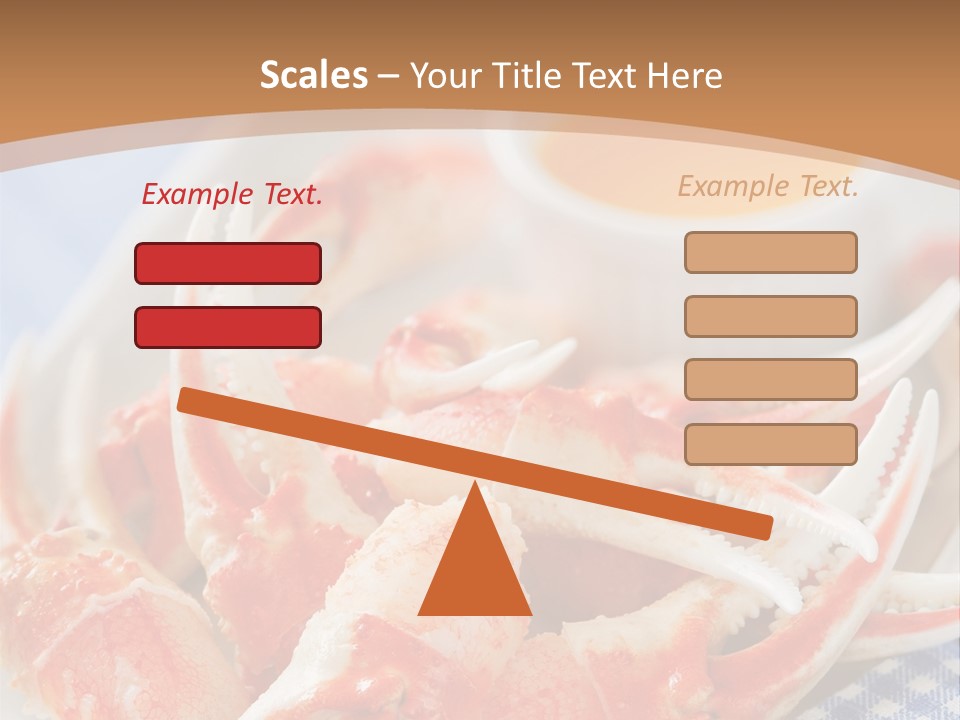 Blue Tasty Dish PowerPoint Template