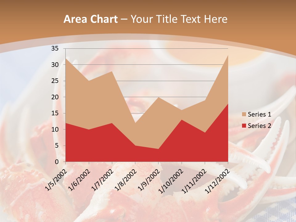 Blue Tasty Dish PowerPoint Template
