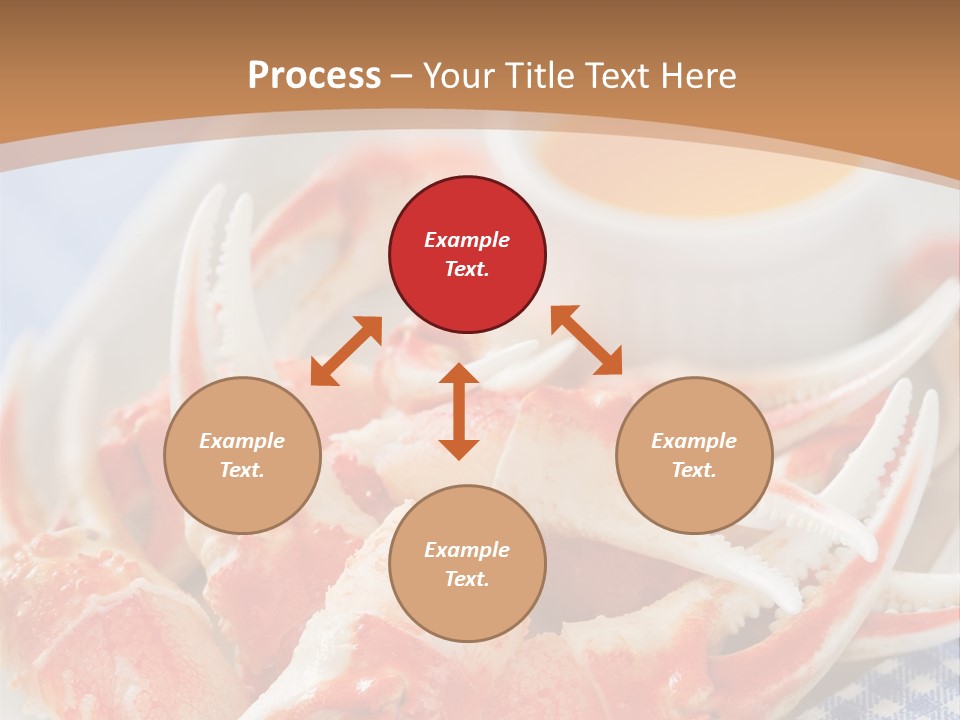 Blue Tasty Dish PowerPoint Template
