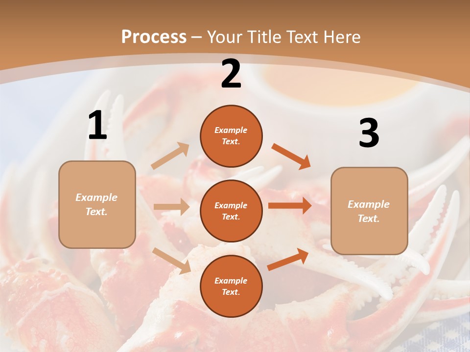 Blue Tasty Dish PowerPoint Template