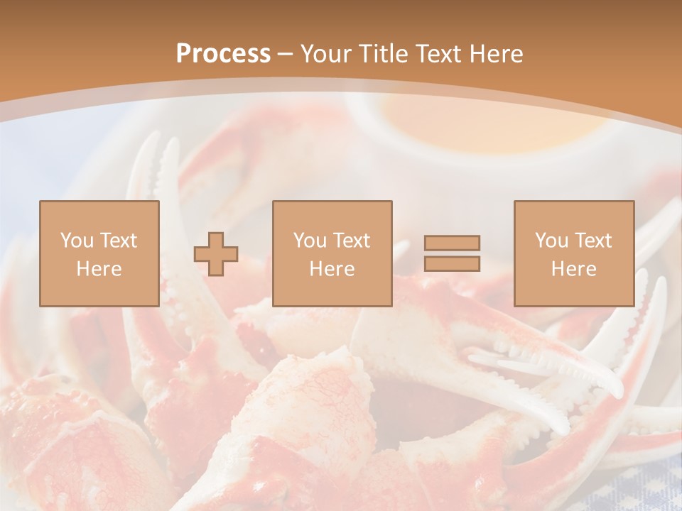 Blue Tasty Dish PowerPoint Template