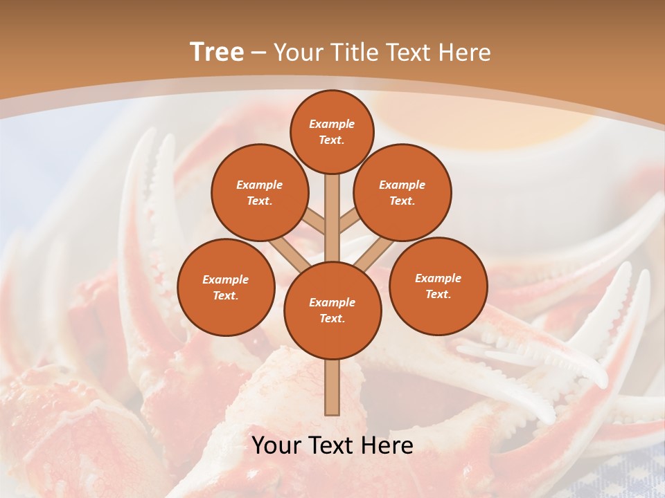 Blue Tasty Dish PowerPoint Template