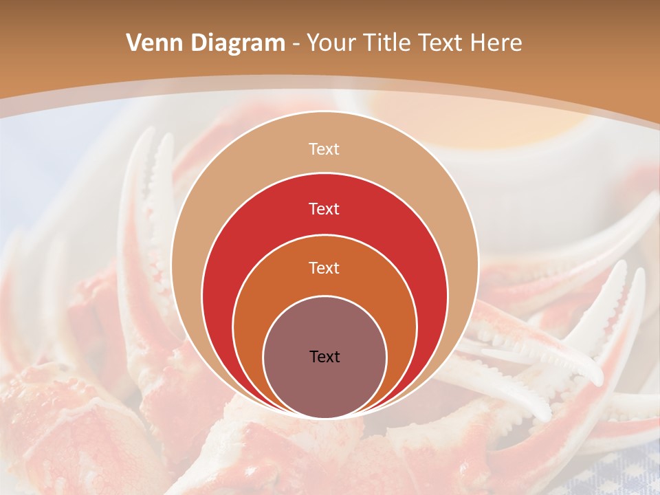 Blue Tasty Dish PowerPoint Template