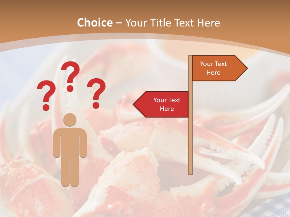 Blue Tasty Dish PowerPoint Template