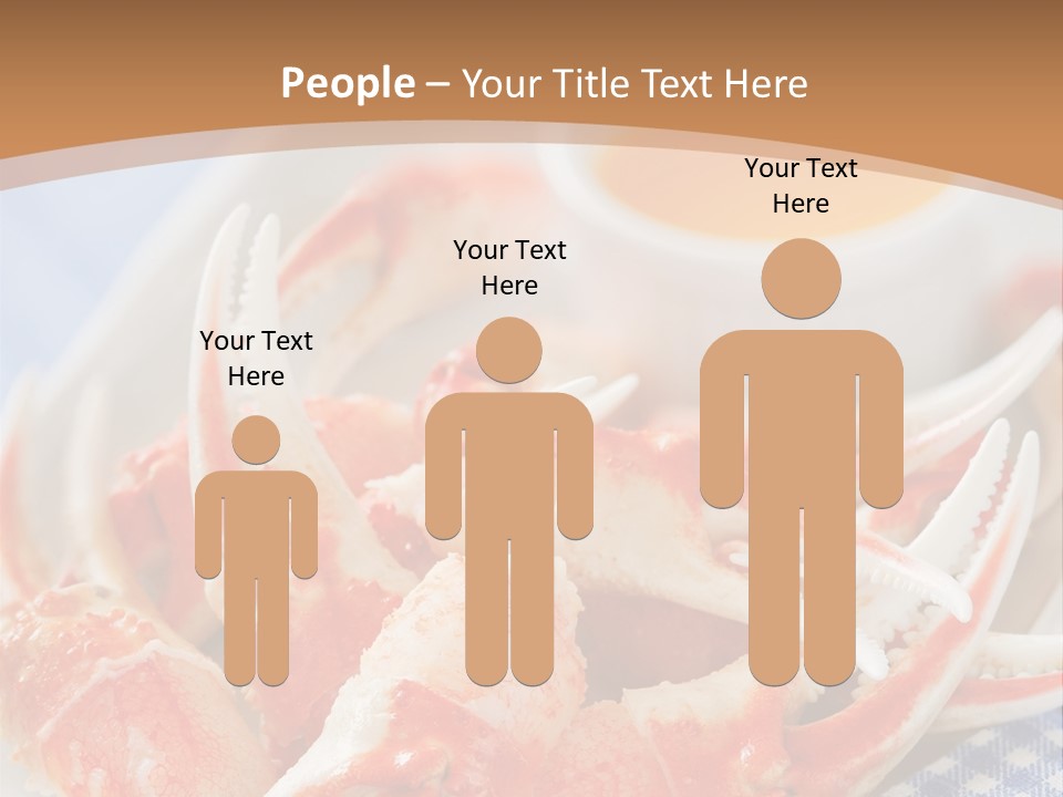 Blue Tasty Dish PowerPoint Template