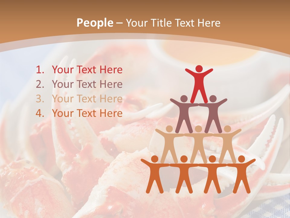 Blue Tasty Dish PowerPoint Template